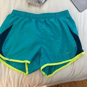 Blue Nike shorts Xs